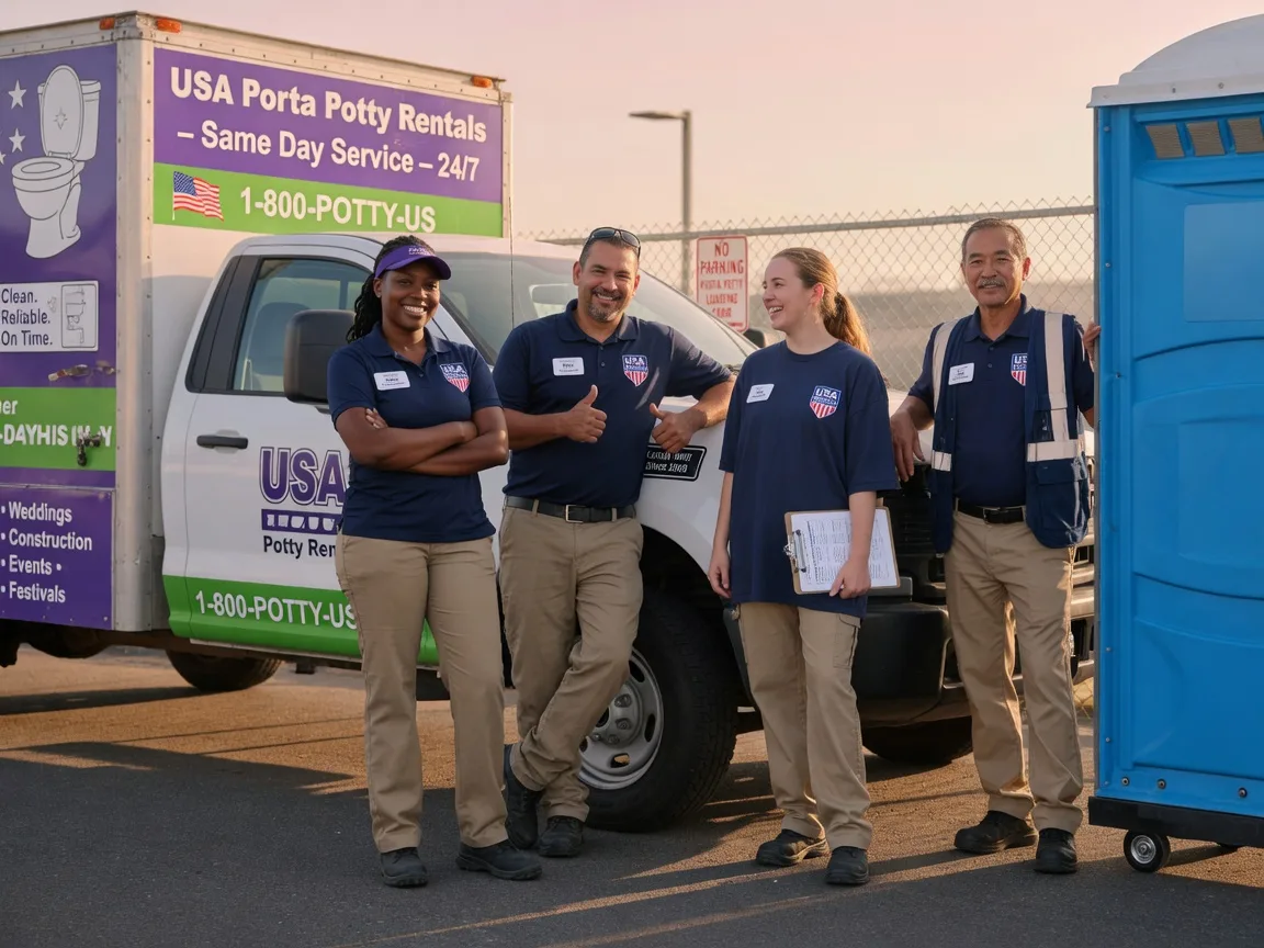 Porta Potty Rental company in White Hall, IL