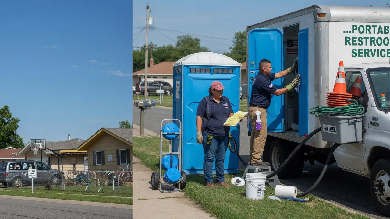 Portable Toilet Rental in White Hall, IL near me